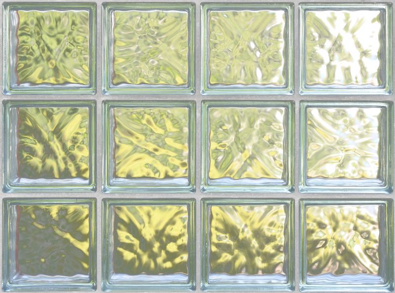 Glass Block Installation detail